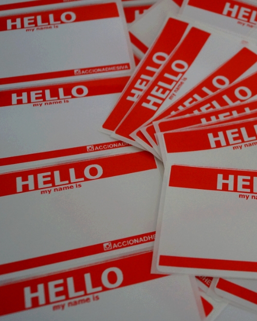 Stickers HELLO my name is